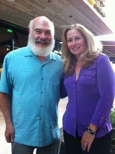 Dr. Weil  and me at the opening of True Foods