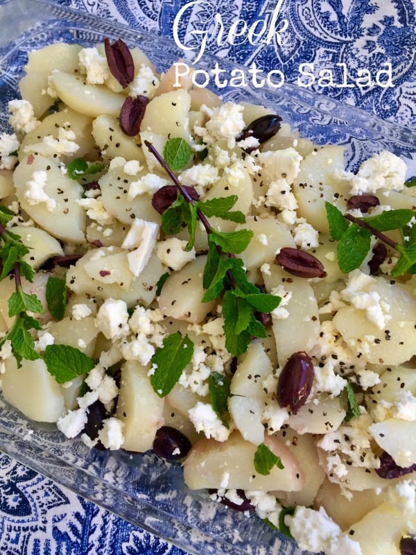Post image for Greek Potato Salad with Feta and Mint
