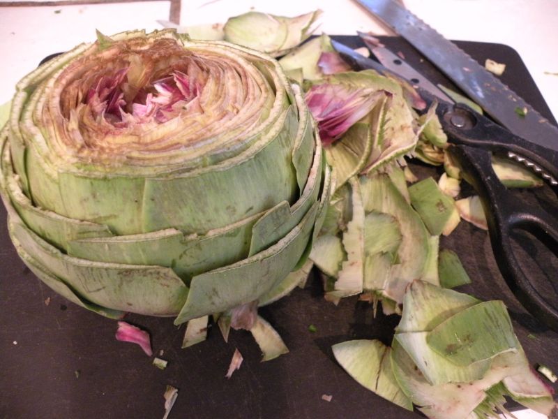 Post image for Cooking Technique with Stuffed Artichokes