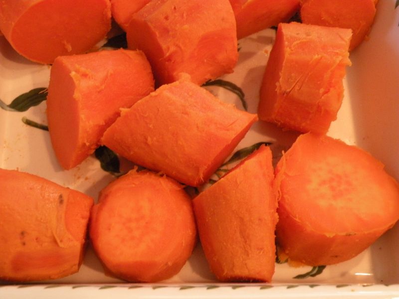 Baked Yams with Pineapple Maple Glaze California Greek Girl