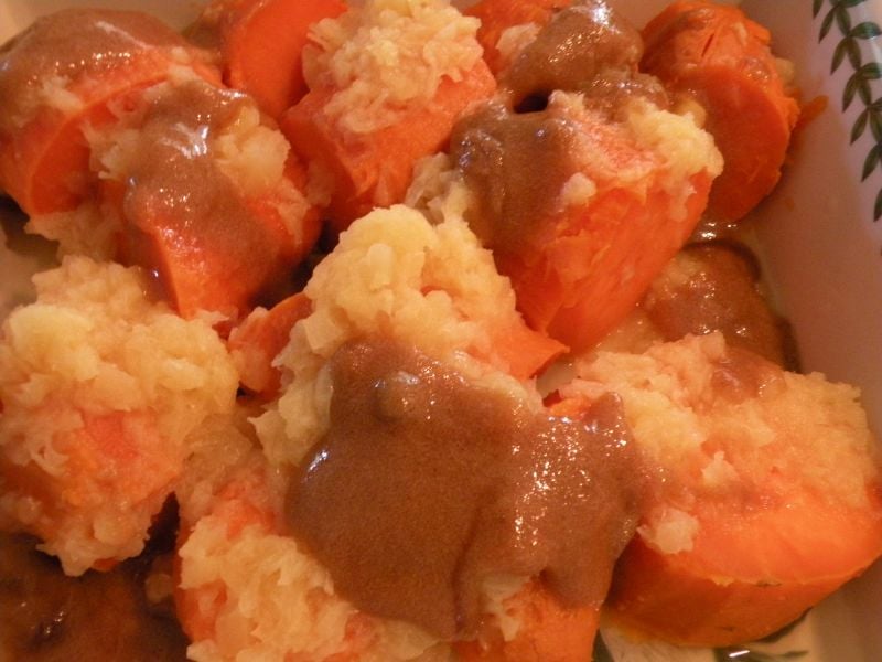 Baked Yams with Pineapple Maple Glaze California Greek Girl