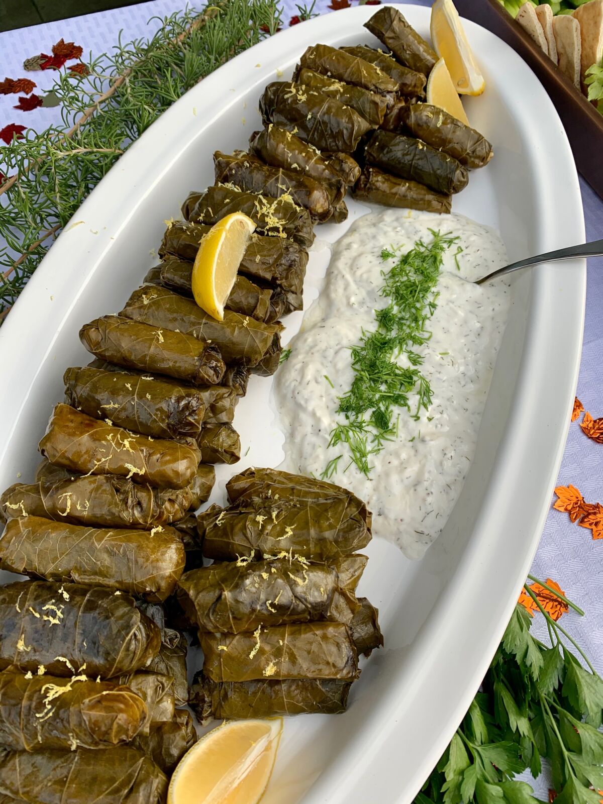 Post image for Stufffed Grape Leaves Dolmathes