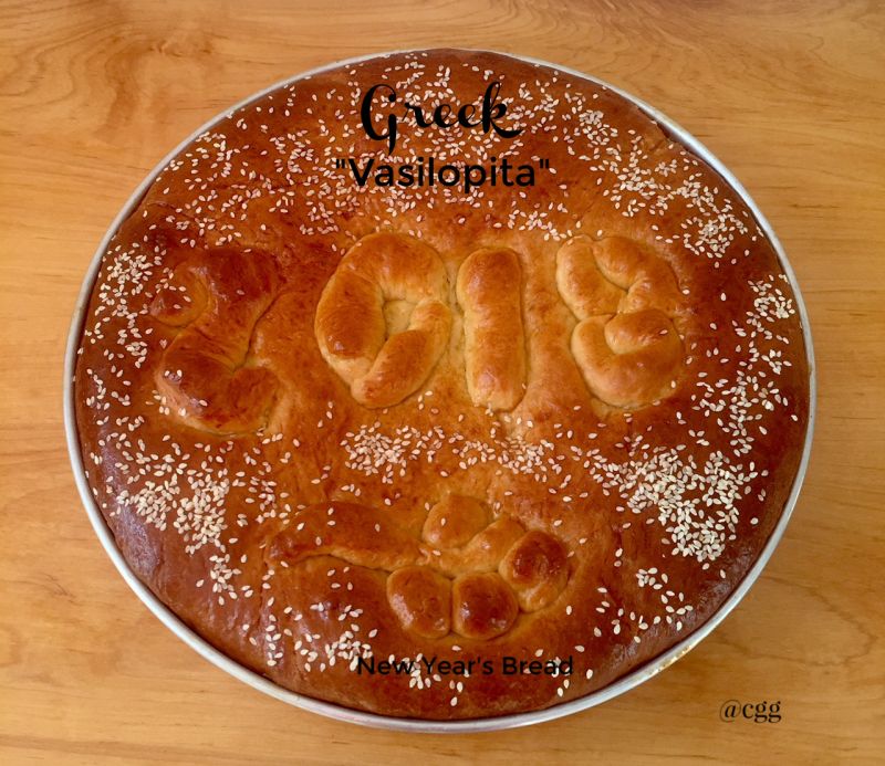 Post image for Greek New Year’s Bread Vasilopita