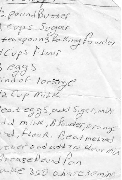 A Panos Family Recipe