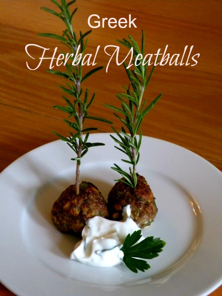 Greek Herbal Meatballs