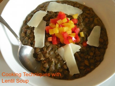 Post image for Lentil Soup with Balsamic Vinegar Techniques