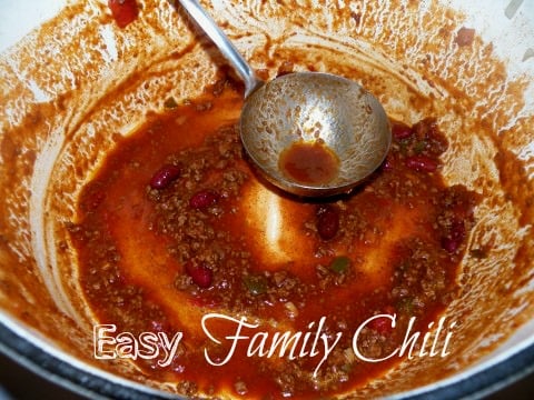 Post image for Easy Family Chili