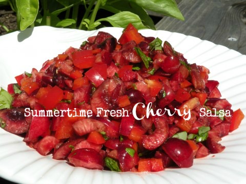 Post image for Summertime Fresh Cherry Salsa