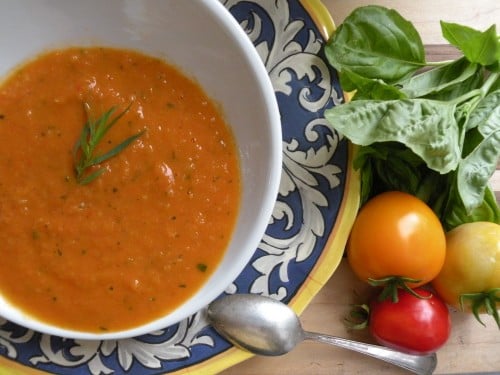 Post image for Summer Tomato and Fennel Soup