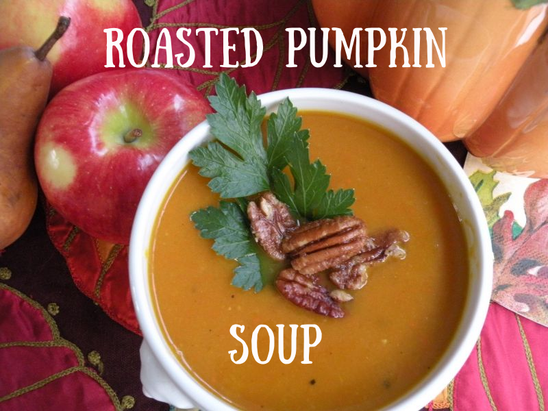 Post image for Roasted Pumpkin or Butternut Soup