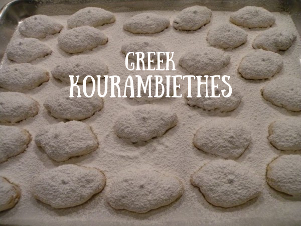 Post image for Greek Butter Cookies Kourambiethes