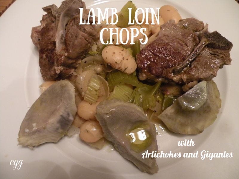 Post image for Lamb Stew with Artichokes and Gigante Beans
