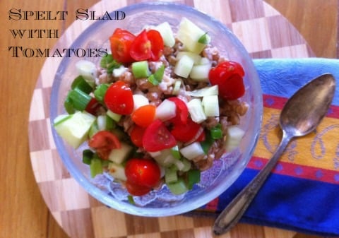 Post image for Spelt Salad with Tomatoes