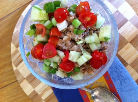 spelt Greek Salad