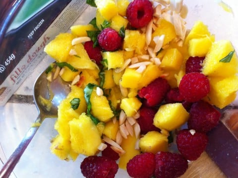 Mango Raspberry Mixture