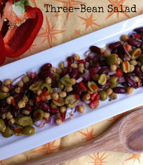 Post image for Three Bean Salad with Fresh Green Beans