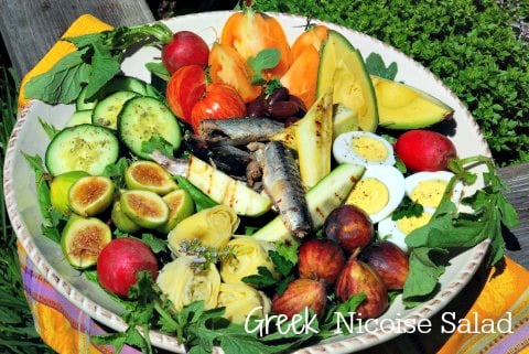 Post image for Greek Garden Nicoise Salad