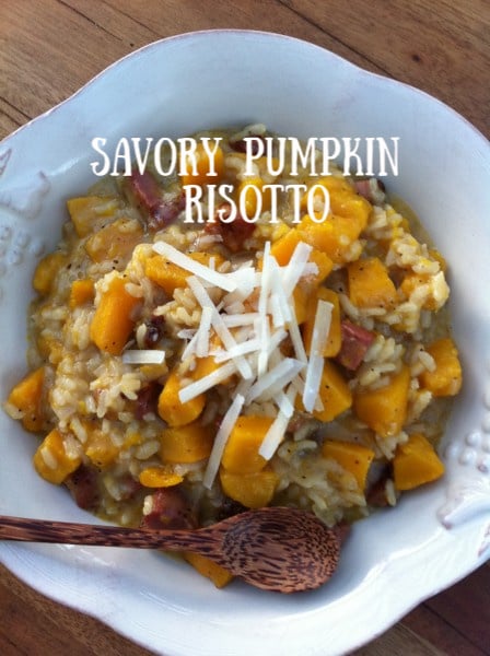 Savory Pumpkin Risotto