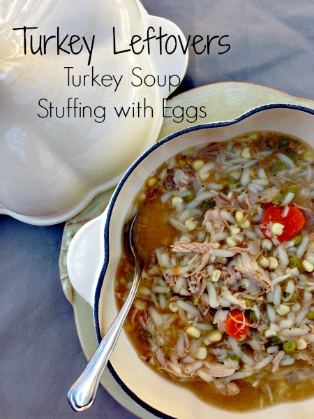 Post image for Turkey Soup and Breakfast Stuffing