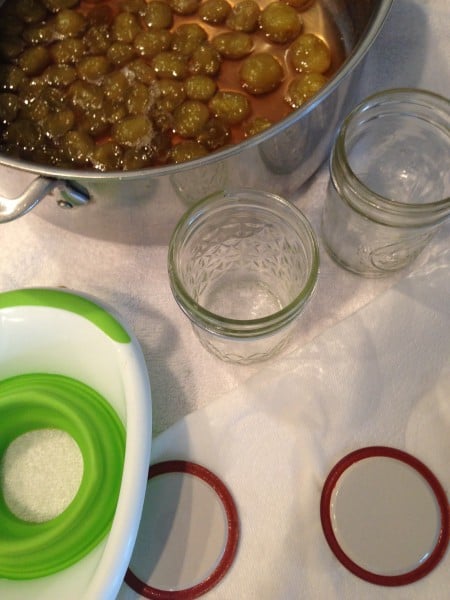 Canning with Greek Grape Marmalade