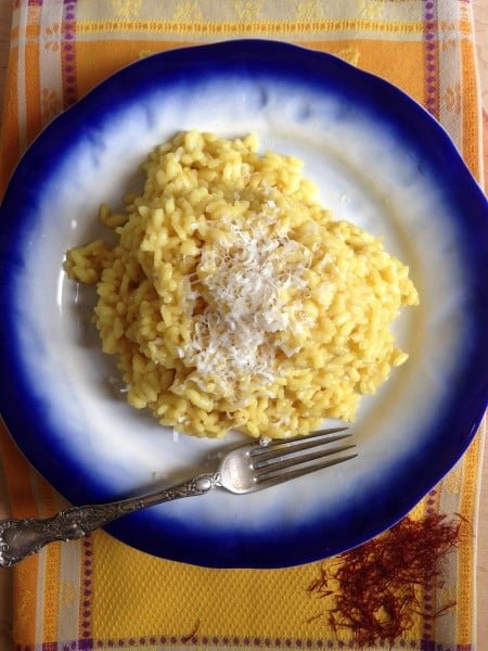 Saffron risotto 