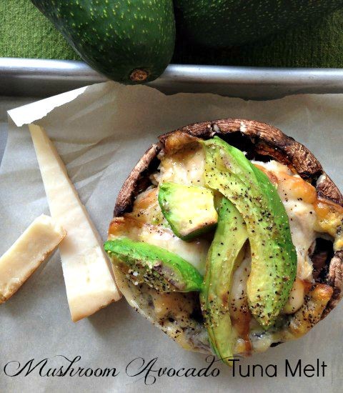 Mushroom Avocado Melt