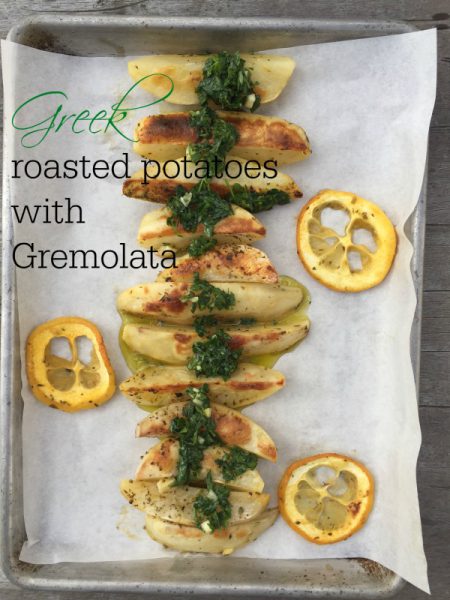 Greek Roasted Potaoes