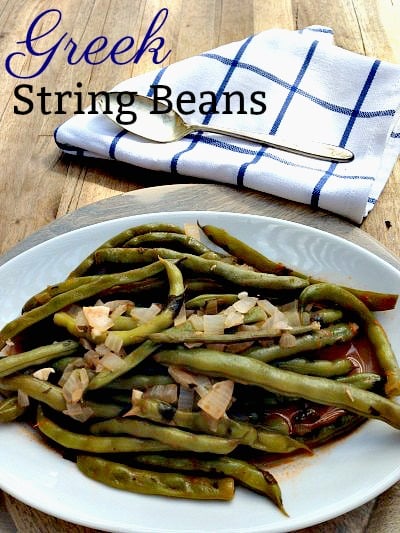 Post image for Greek String Beans ~ Fasolakia