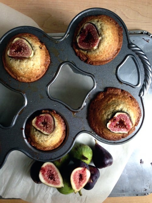 Post image for Buttermilk Muffins with Figs