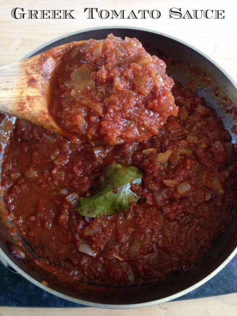 Post image for How to Make Greek Tomato Sauce