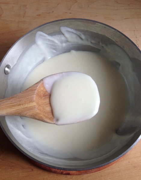 Perfect bechamel sauce