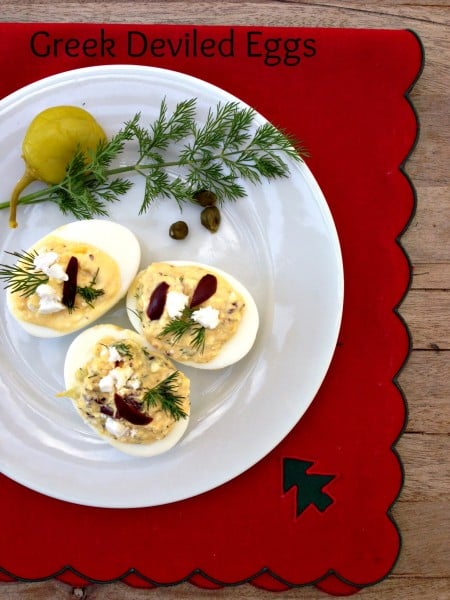 Greek Deviled Eggs