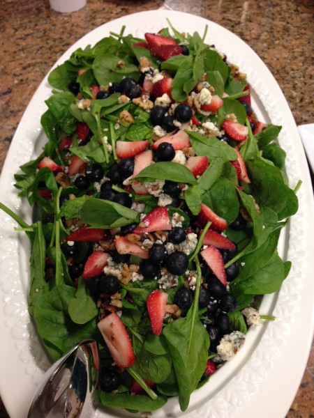 melisasa spinach salad