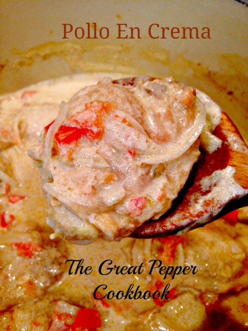 Post image for Pollo en Crema Chicken Recipe