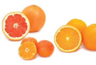 oranges in ca.