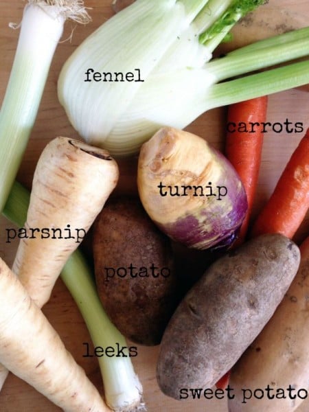 Many of your root vegetables.