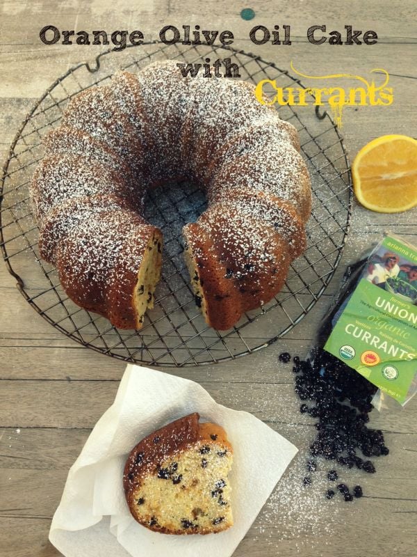 Post image for Orange Olive Oil Bundt Cake with Currants