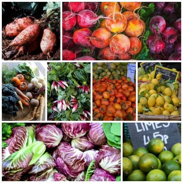 Post image for January/February Fruits and Veggies at the Farmer’s Market