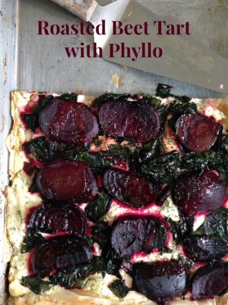 Roasted Beet Tart