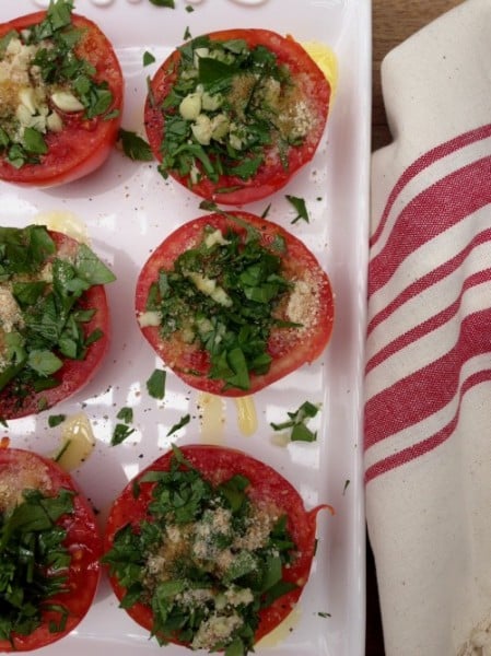 Fresh Tomato Gratin