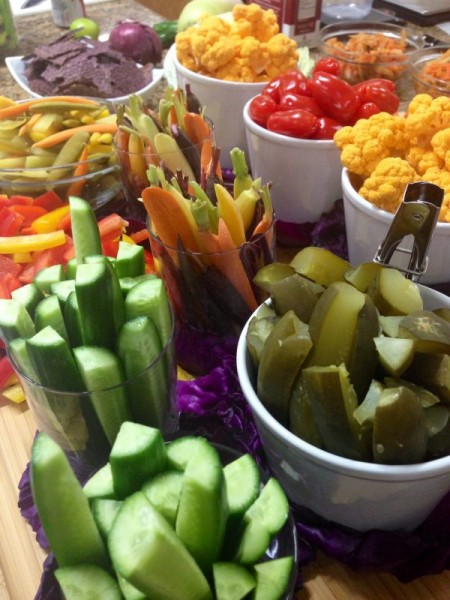 selection of fermented veggies