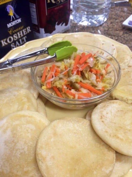 Curtido with Bread