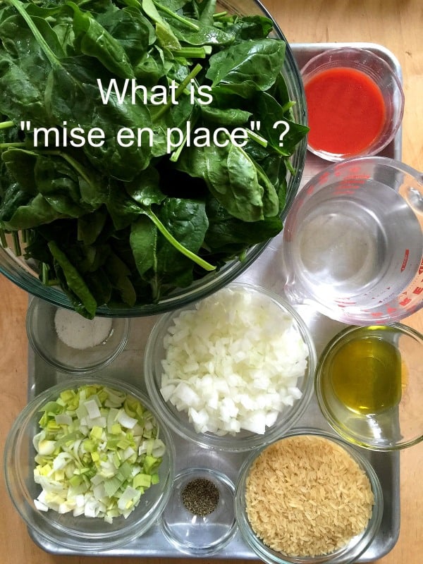 Post image for What is “mise en place”? Tuesday Technique