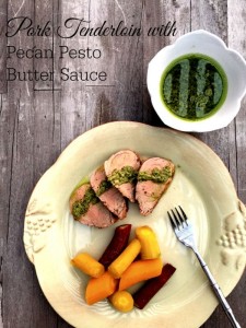 Pecan Pesto Butter Sauce