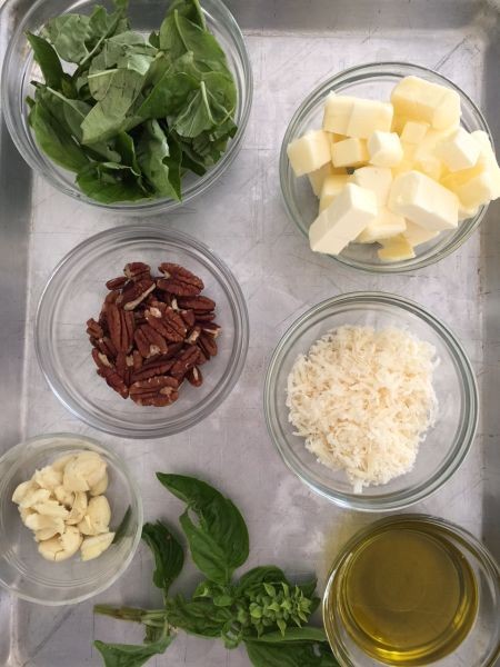 pesto-mise en place