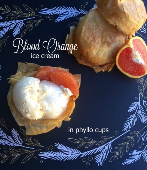 Blood Orange Ice Cream