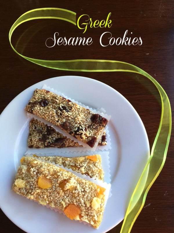 Post image for Greek Sesame Cookies – Pasteli