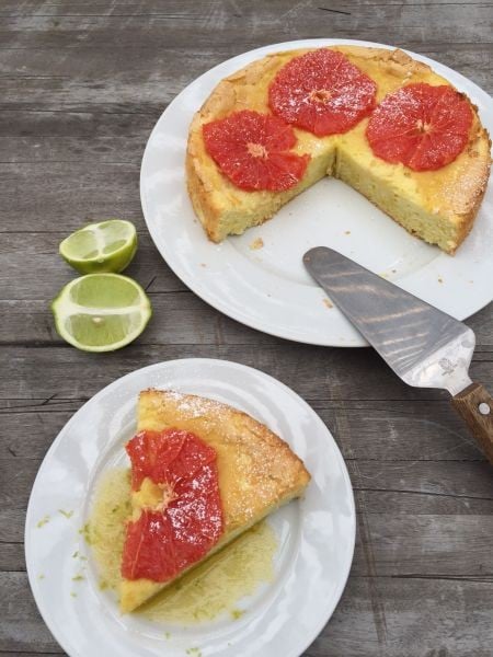 grapefruit olive oil cake