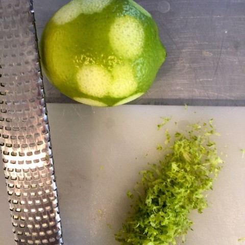 lime zest