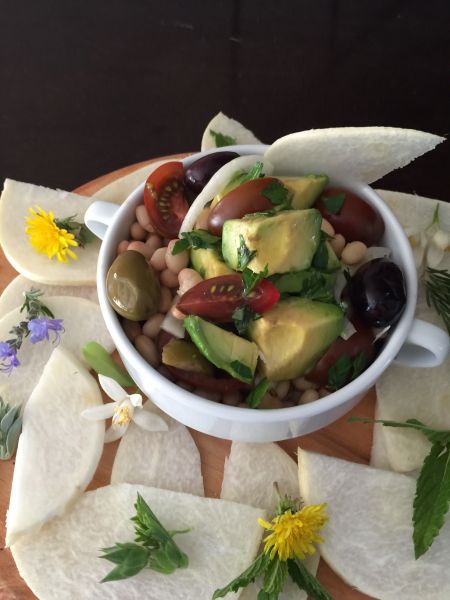 Post image for California Avocado Salsa with Jicama Chips